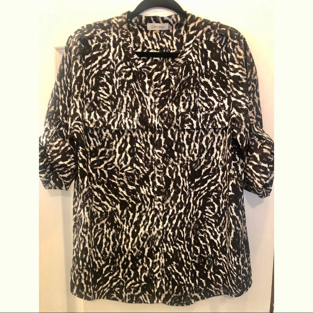 Calvin Klein Long Sleeve Blouse